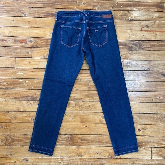 Miss syxty Soul ankle skinny blue jeans low rise soft stretchy Denim feminine 27 - Picture 4 of 13